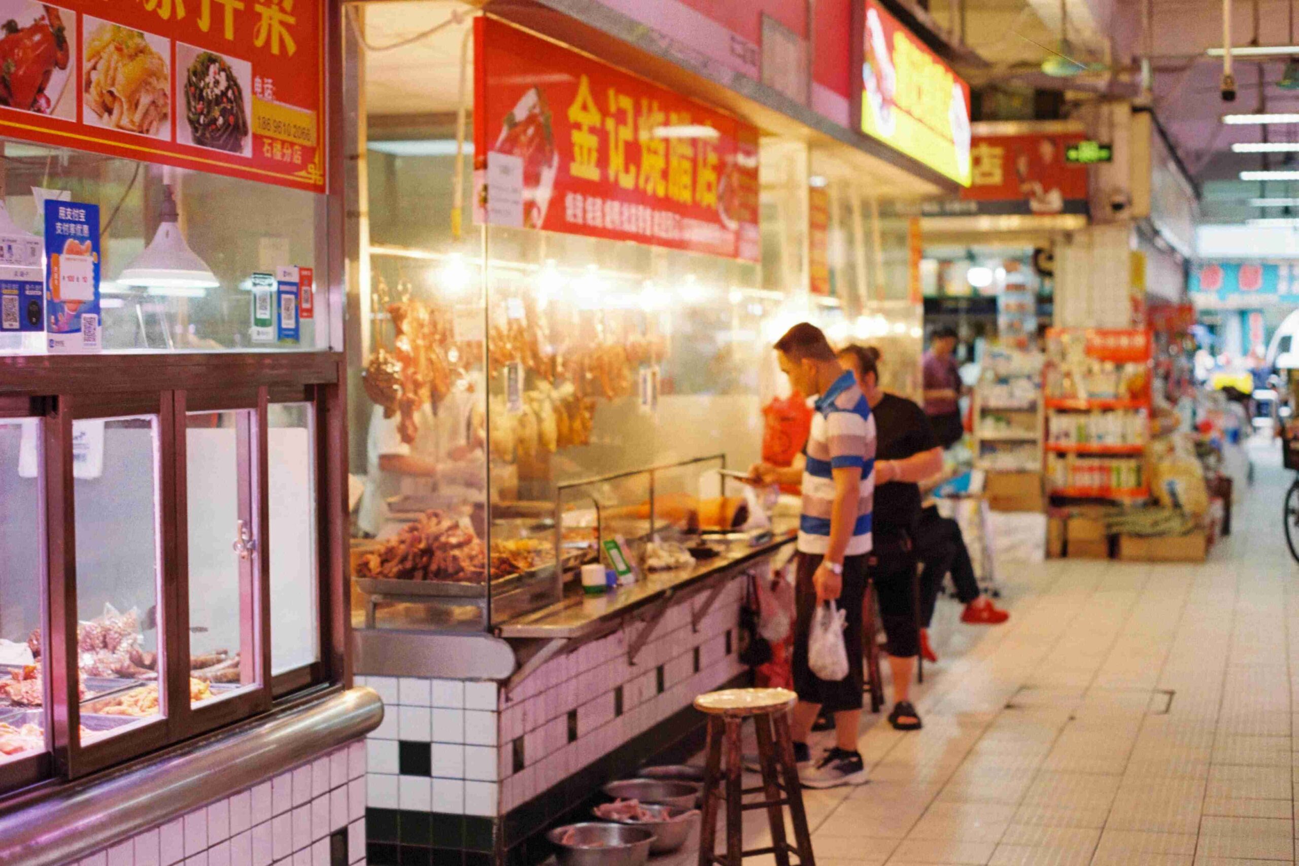 Old airport road food center, another famous eatery spot in Singapore, much like maxwell and newton.