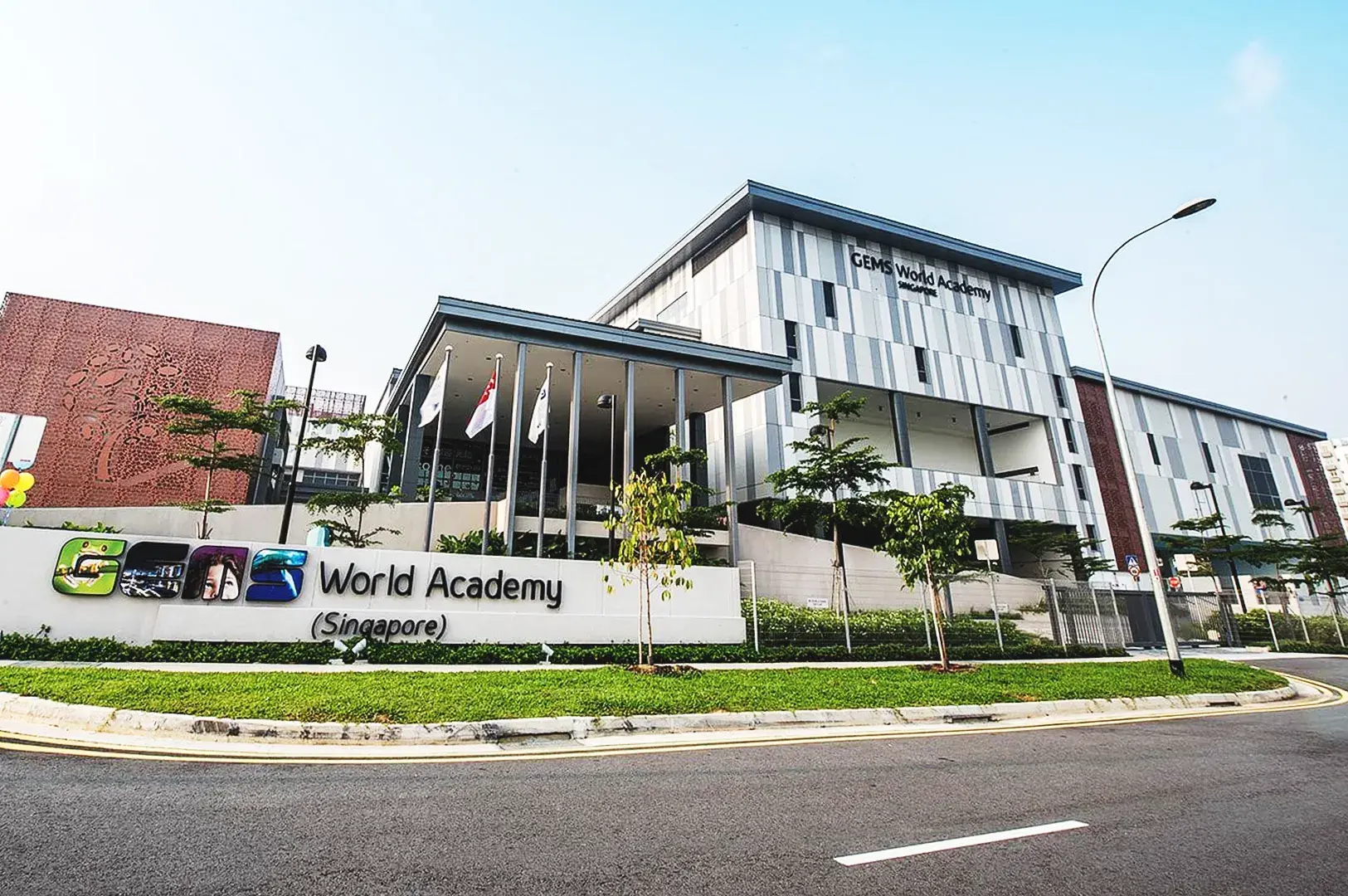 GEMS World Academy Singapore campus exterior international school building modern education facilities expat schooling Singapore